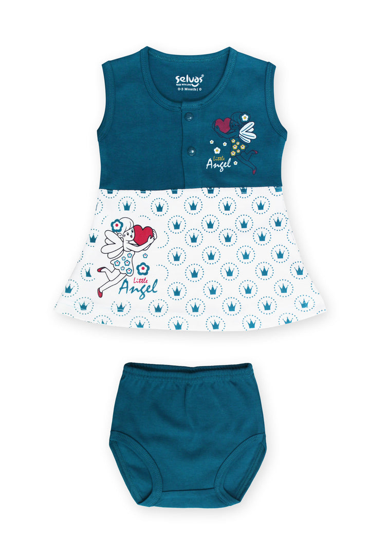Selvas Infant Girls set top skirt with brief - 666