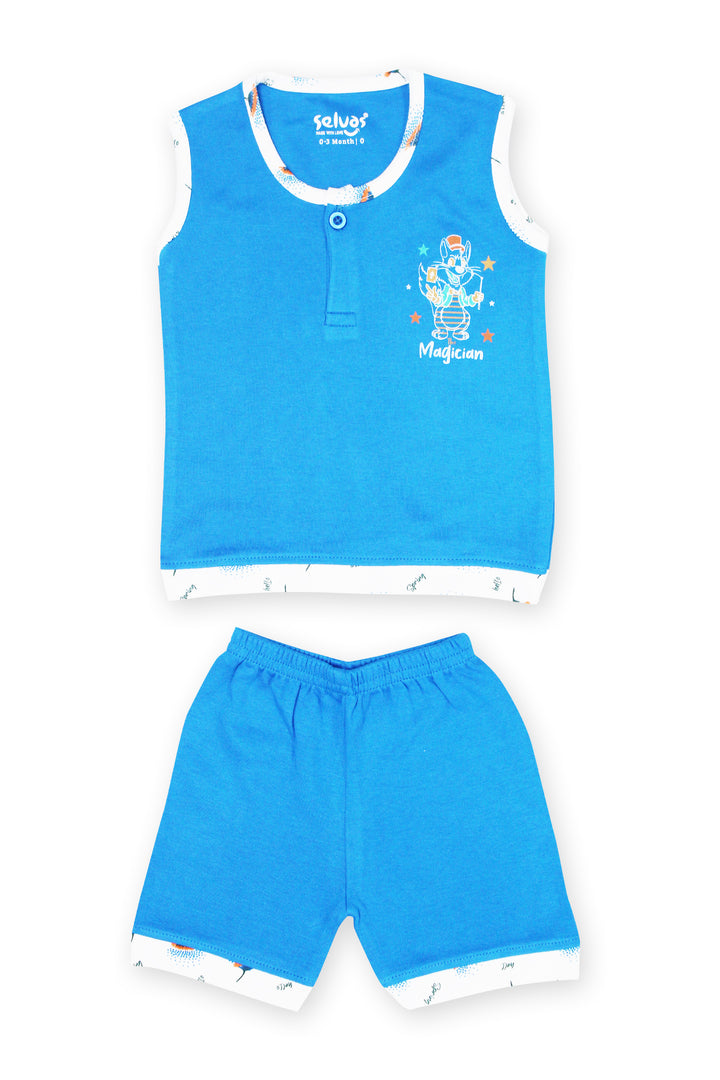 Selvas Infants Unisex sleeveless top with shorts - 156
