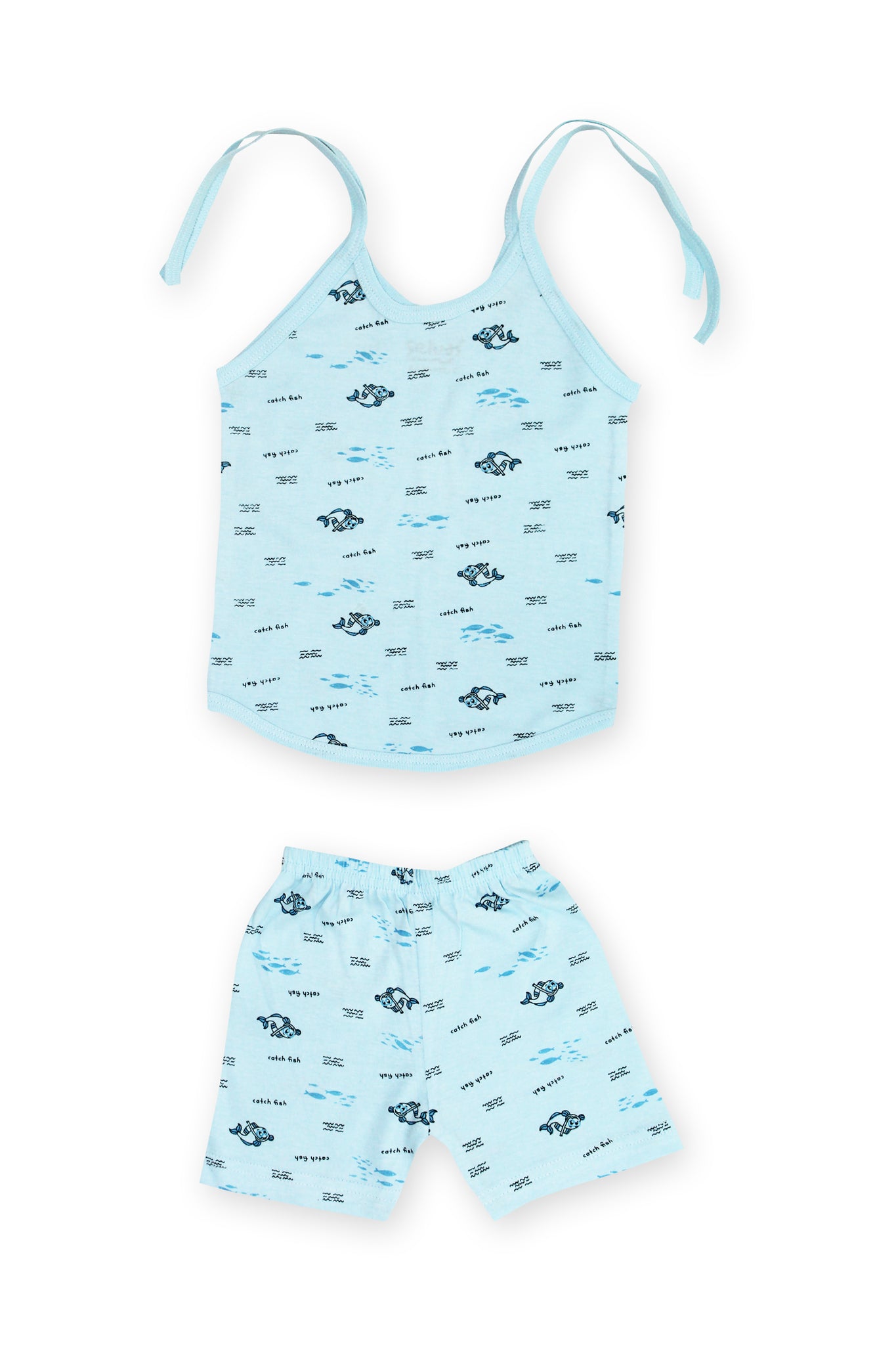 Selvas Infants Unisex top strap knot with shorts - 227
