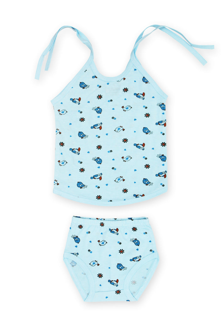 Selvas Infants Unisex top strap knot with brief 333