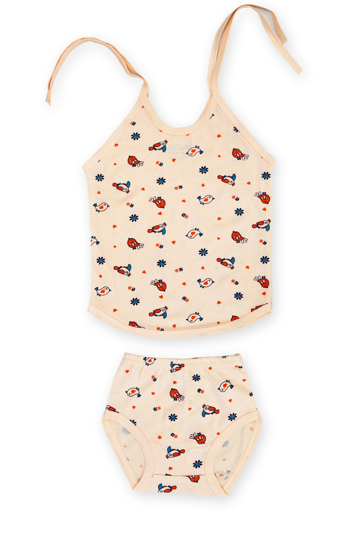 Selvas Infants Unisex top strap knot with brief 333