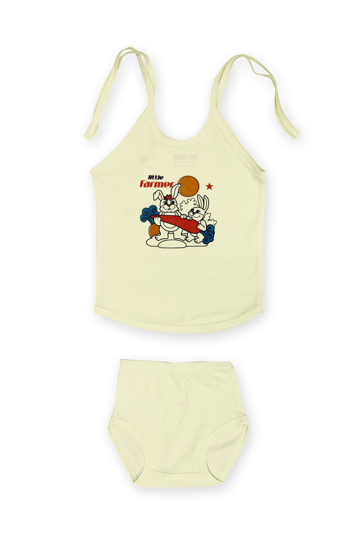 Selvas Infants Unisex top strap knot with brief 401c